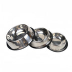 Classic Stainless Steel Dog Bowl – Durable & Rust-Resistant Feeder