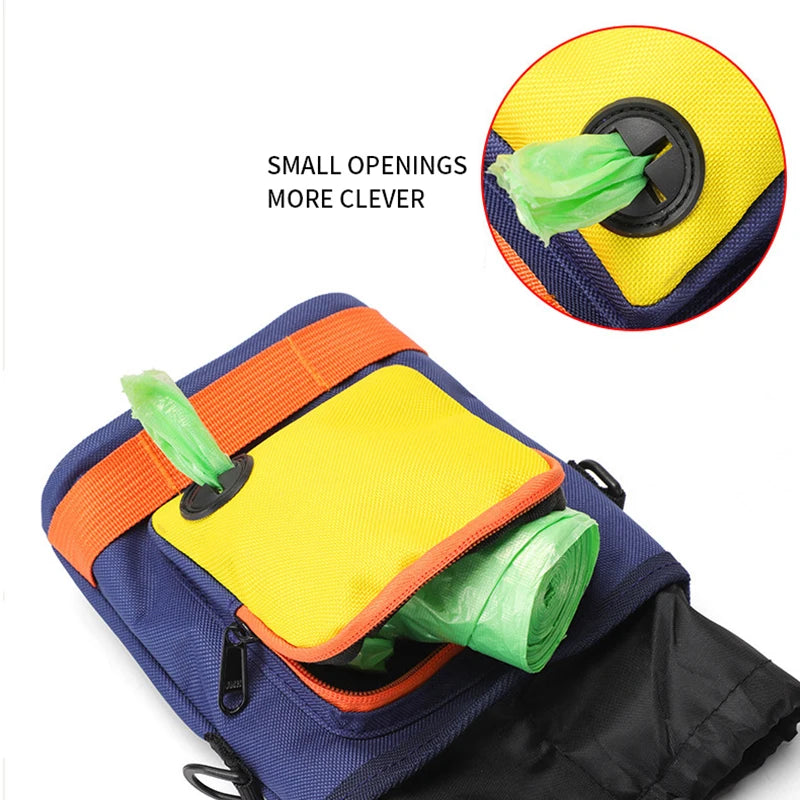 Adjustable Dog Treat Pouch – Multi-Storage Training Waist Bag for Outdoor Use