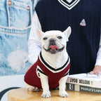 Warm Knit Dog Sweater – Cotton Winter Coat for Small Dogs