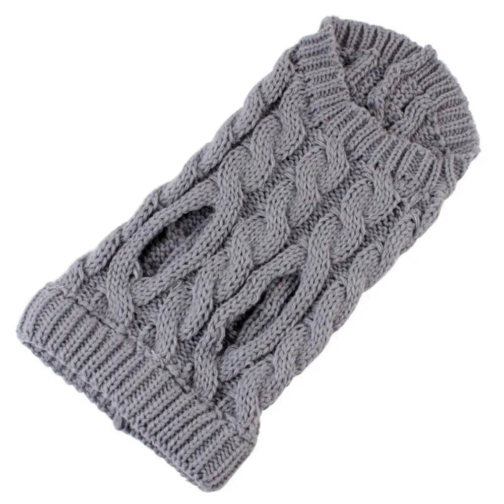 Dog Sweater for Small Breeds – Autumn Knit Fleece Warmwear