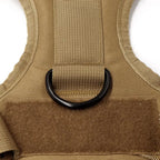 Large Tactical Dog Harness Vest – Padded Nylon Training Harness