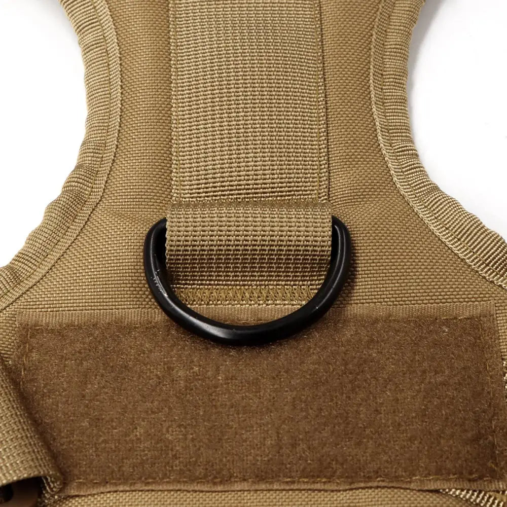 Large Tactical Dog Harness Vest – Padded Nylon Training Harness