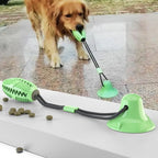 Dog Chew Toys for Aggressive Chewers – Suction Cup, Treat Ball & Dental Care