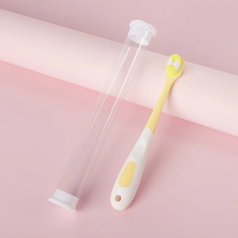 PDQ Ultra-Soft Dog Toothbrush – 360° Dental Care & Gentle Gum Cleaner