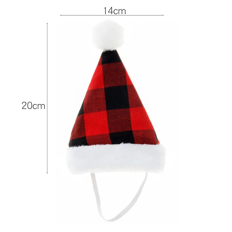 Dog Santa Hat – Small to Medium | Christmas Party Accessory | Red