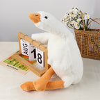 50cm Soft Goose Plush Dog Toy – Calming Anxiety Relief