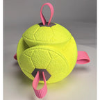 Dog Soccer Ball with Rope – Durable Fetch & Tug Toy