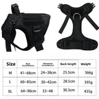 Tactical Dog Harness – Adjustable Training Vest