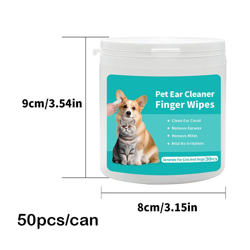 Dog Ear Wipes – Gentle Cleaning Care