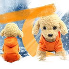 Dog Hooded Sweatshirt – Warm Winter Coat for Small Dogs