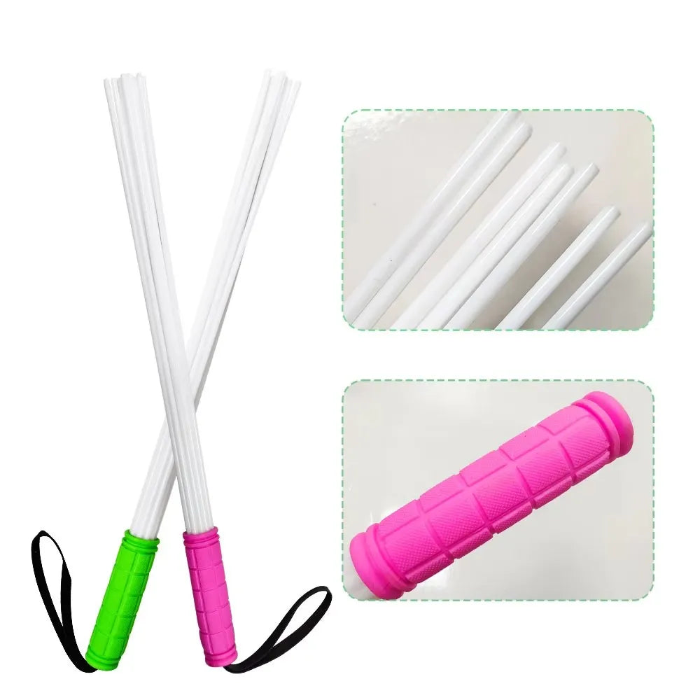 Flexible Dog Training Rod – 57cm Elastic Teasing Stick with Non-Slip Handle