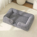 Winter Warm Large Dog Bed – Plush Pet Cushion with Insulated Mat for Cozy Indoor Sleeping