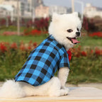 Plaid Dog Vest Coat – Formal Outfit for Small to Medium Dogs