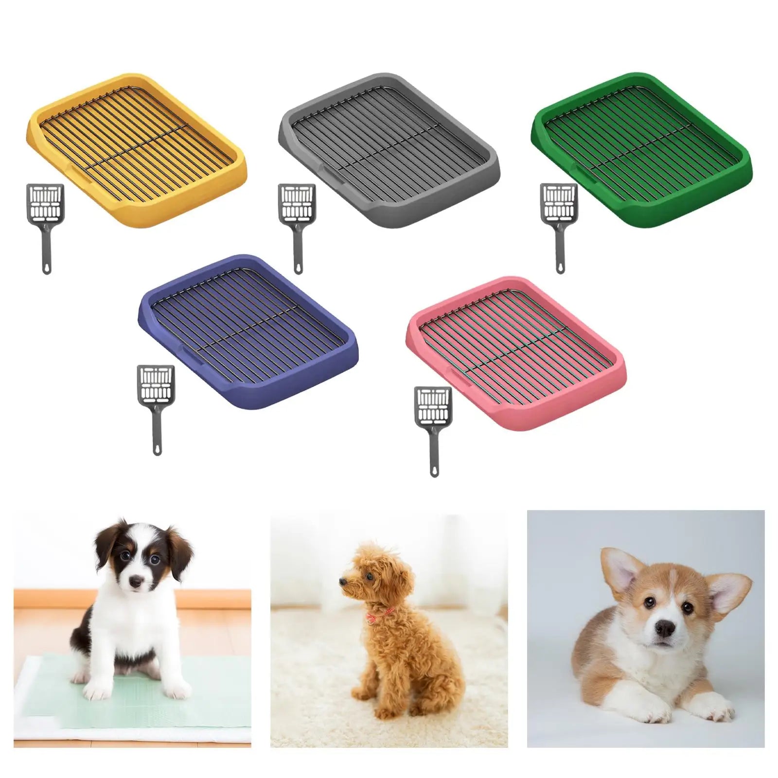 Dog Potty Tray – Anti-Splash Training Toilet