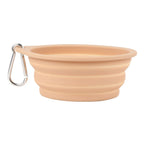 Collapsible Silicone Dog Travel Bowl – 350ml & 600ml Portable Feeder