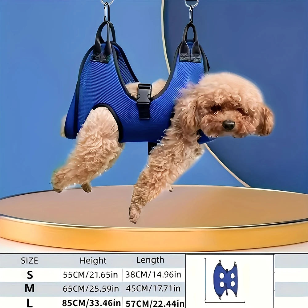 Pet Grooming Hammock & Restraint Bag - Hanging Sling for Nail Trimming
