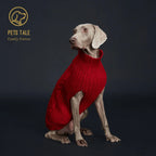 Cozy Knitted Dog Sweater – Soft Acrylic Winter Pet Pullover