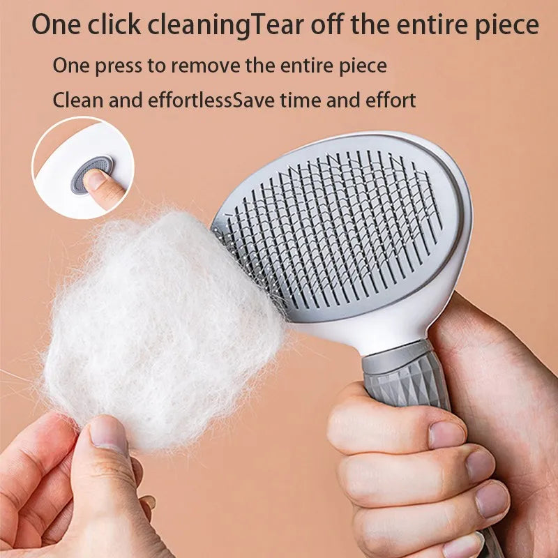 Dog Hair Brush & Pet Hair Remover – Slicker Comb for Dogs and Puppies