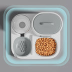 2-in-1 Automatic Dog Feeder & Waterer – Gravity Flow Hydration Station