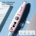 Dog Grooming Trimmer with LED Light for Face, Paws, and Ears