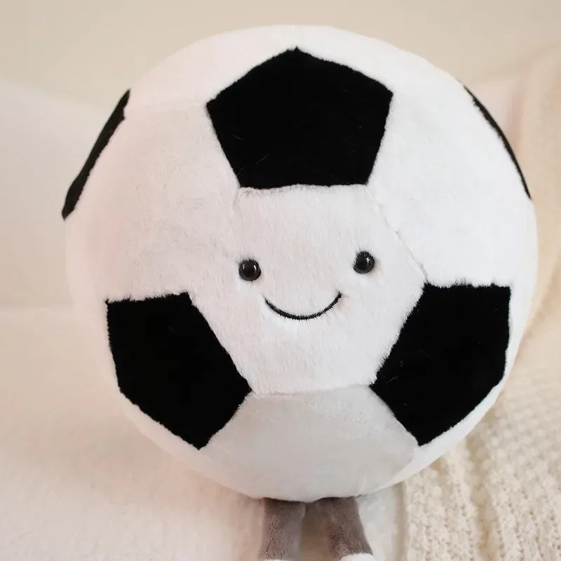 Football & Basketball Plush Dog Toy