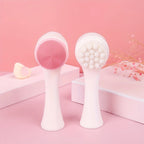 Silicone Dog Paw Cleaner & Massage Brush - Muddy Paw Scrubber in Pink