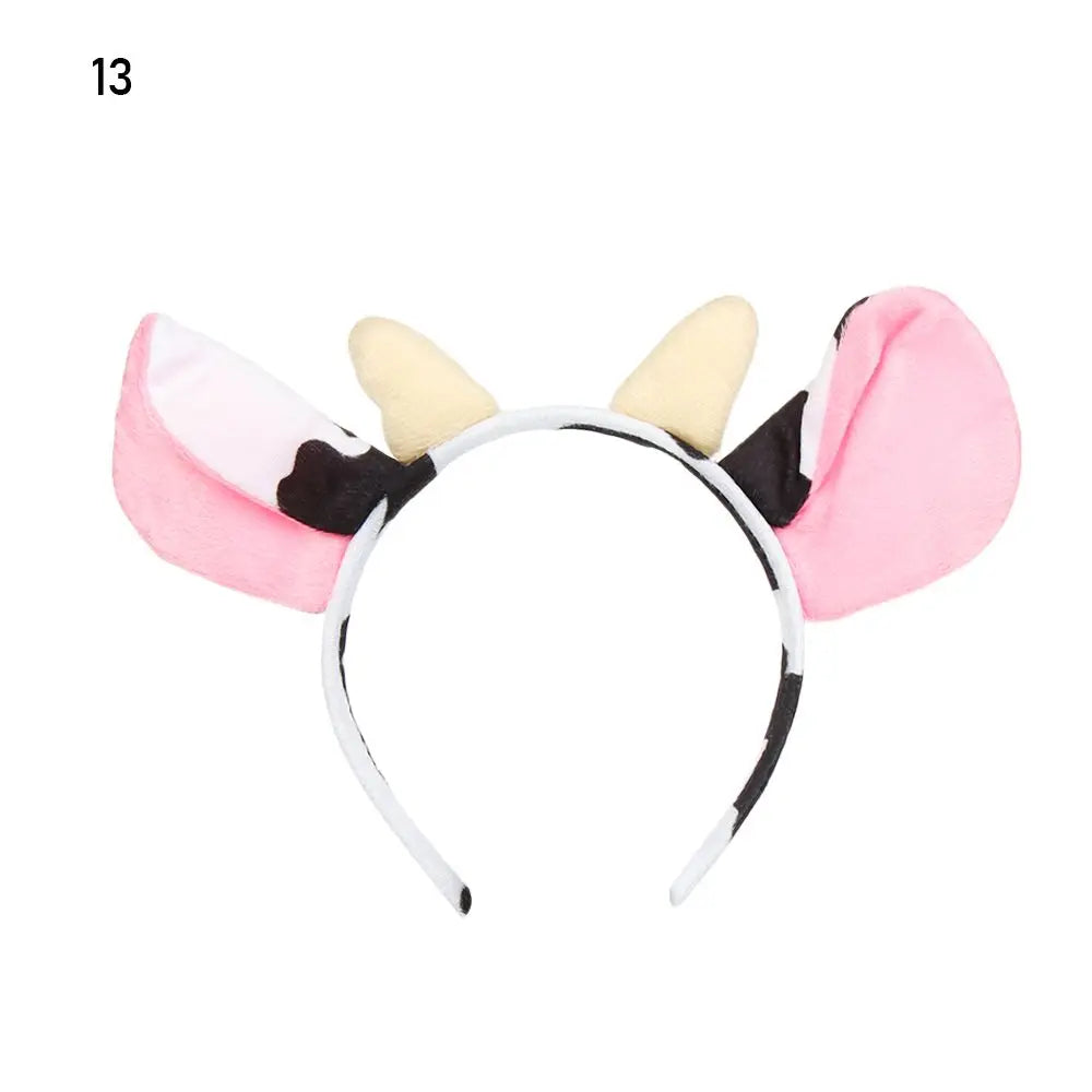 Plush Animal Ears Headband – Cosplay & Party Accessory
