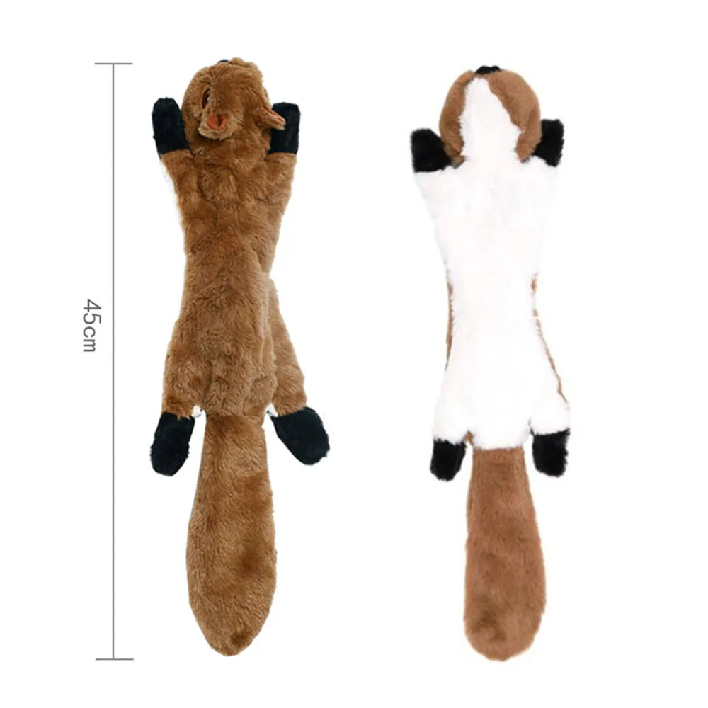 Crocodile Plush Dog Toy – Squeaky Interactive for Outdoor Play