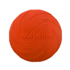 Silicone Dog Flying Disc Toy – Durable Soft Frisbee for Interactive Pet Play