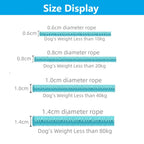 Dog Slip Leash – Braided Rope Control