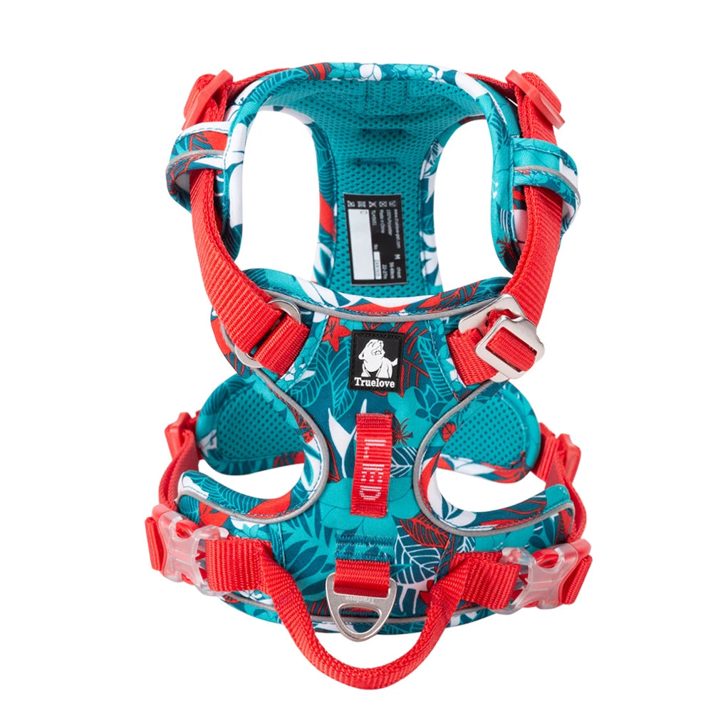 Truelove Reflective Nylon Dog Harness – Padded Quick Release