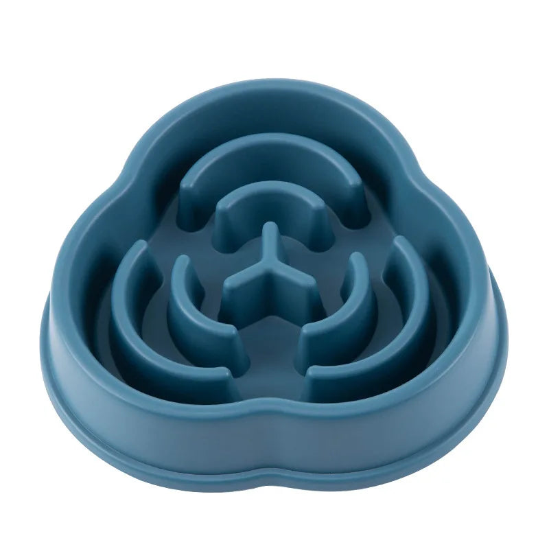 Anti-Choking Slow Feeder Dog Bowl – Non-Slip Anti-Overturn Feeding Dish