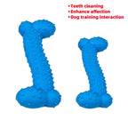 Rubber Bone Shape Chew Toy - 2 Sizes for Dogs | Durable & Dental-Friendly