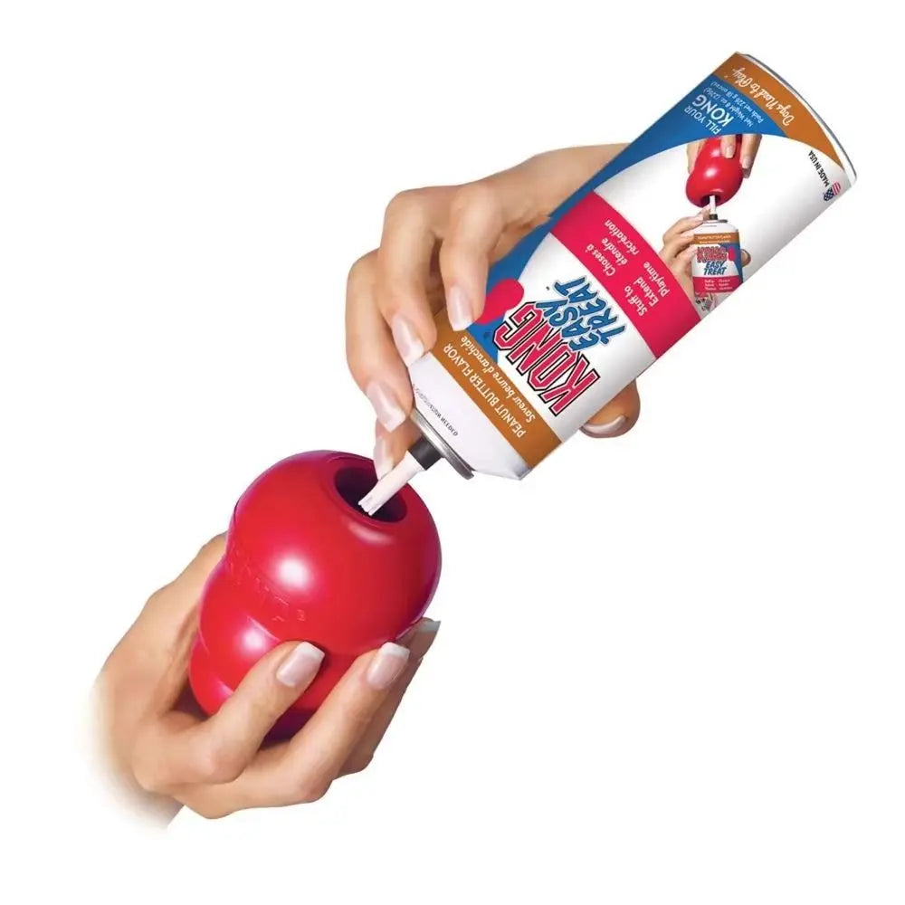 KONG Classic Dog Toy – Durable Rubber Chew & Treat Dispensing Toy