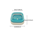1L Anti-Splash Dog Water Bowl – Floating Non-Spill Drinking Bowl