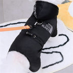 Waterproof Dog Winter Coat with Hood – Fleece Lined Warm Jacket