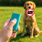 Mini Ultrasonic Dog Repeller – 5M Portable USB Rechargeable Deterrent
