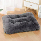 Large Washable Plush Dog Bed – Anti-Anxiety Warm Cushion for Small, Medium & Large Dogs