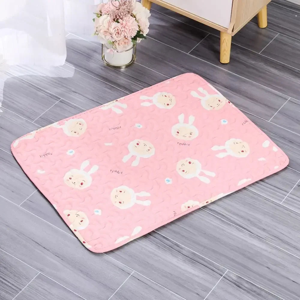 Washable Dog Cooling Mat – Breathable Summer Ice Pad for Small & Medium Dogs