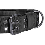 Nylon Tactical Dog Collar – Quick Release Adjustable Fit