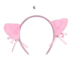 Plush Animal Ears Headband – Cosplay & Party Accessory