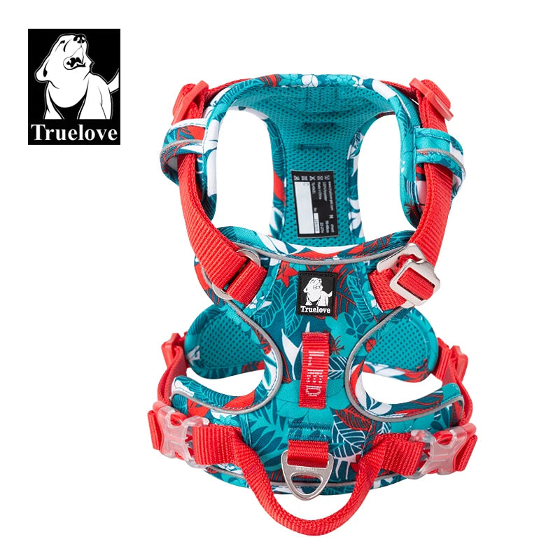 Truelove Reflective Nylon Dog Harness – Padded Quick Release