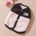 Maltese Plush Dog Vest Coat – Warm Fleece Winter Jacket Pink