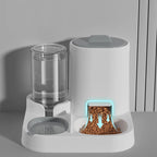 2-in-1 Automatic Dog Feeder & Waterer – Gravity Flow Hydration Station