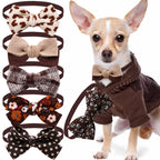 Maillard Dog Bow Tie Nylon – Delicate Polished Pet Bowknot