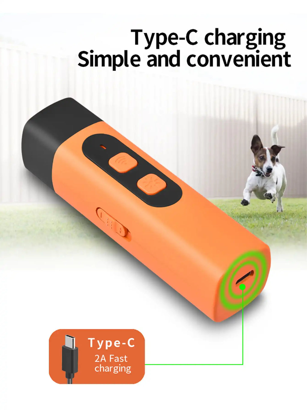 Professional Ultrasonic Bark Control Device – Long Range Trainer