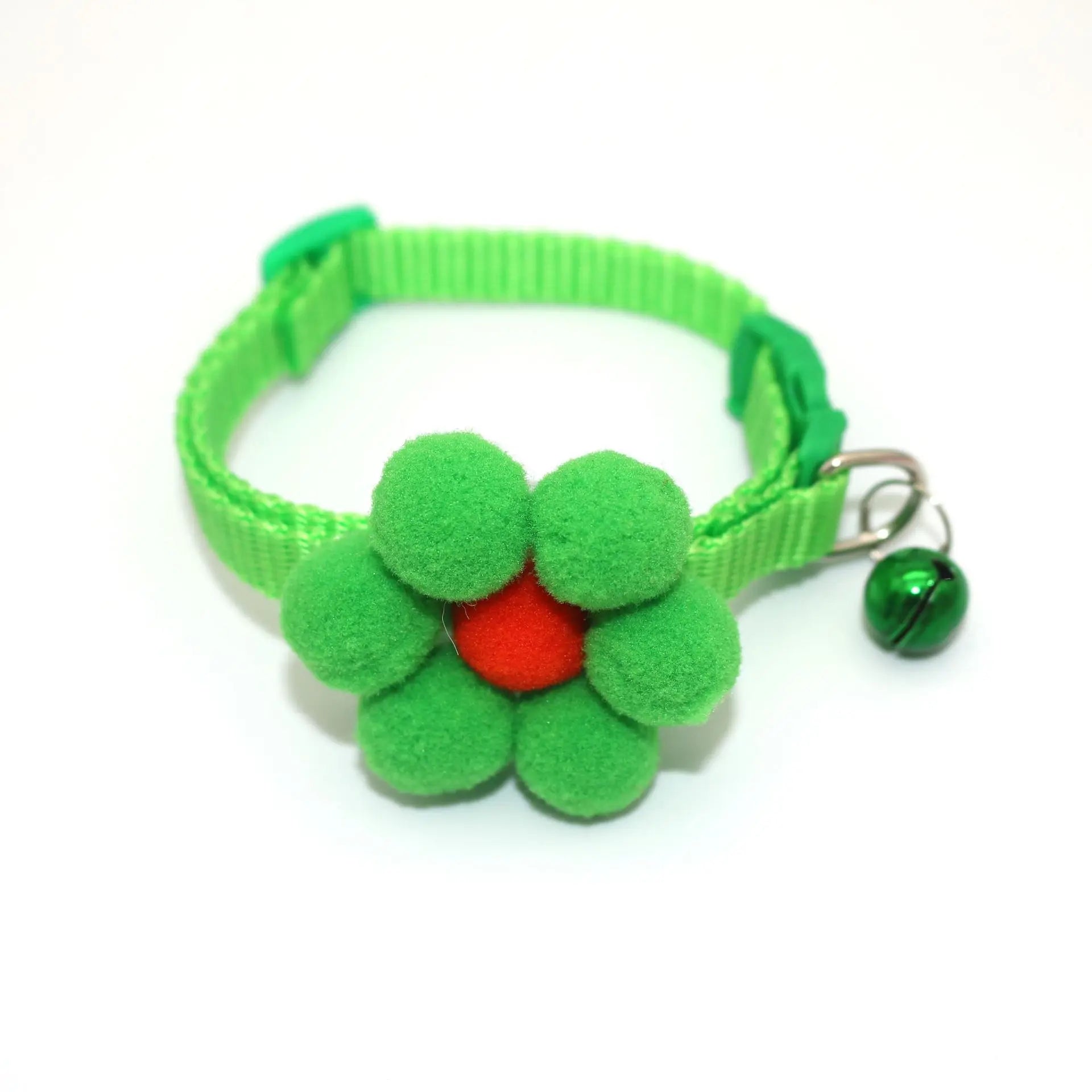 Moonbiffycn Cotton Bowknot Bell Collar for Small Dogs