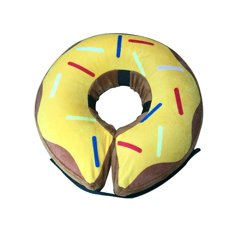 Dog Recovery Collar – Inflatable Donut Cone Adjustable