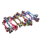 Cotton Rope Dog Toy – Double Knot Bite Resistant, Durable & Safe for Chewing