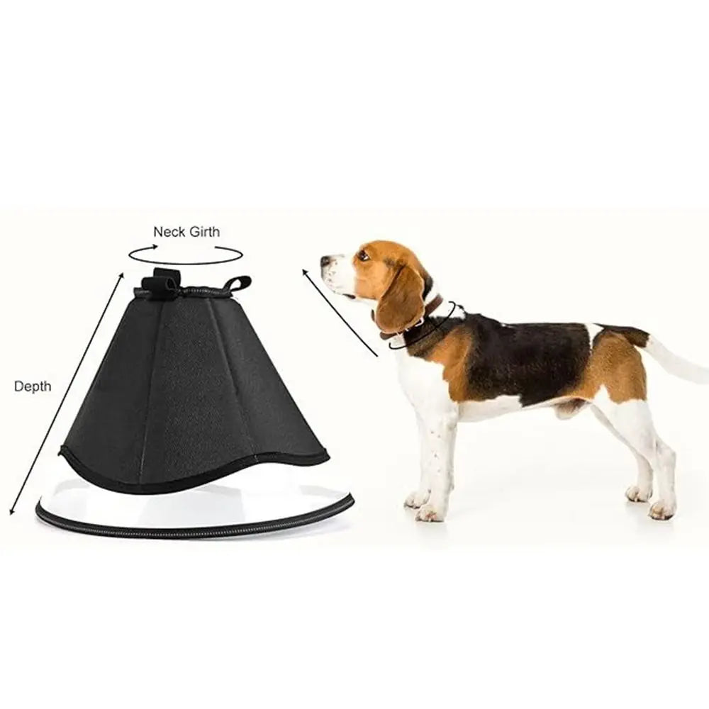 Dog Cone Collar – Soft Anti-Licking Recovery Cone